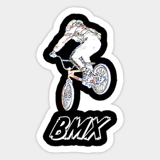 bmx race Sticker